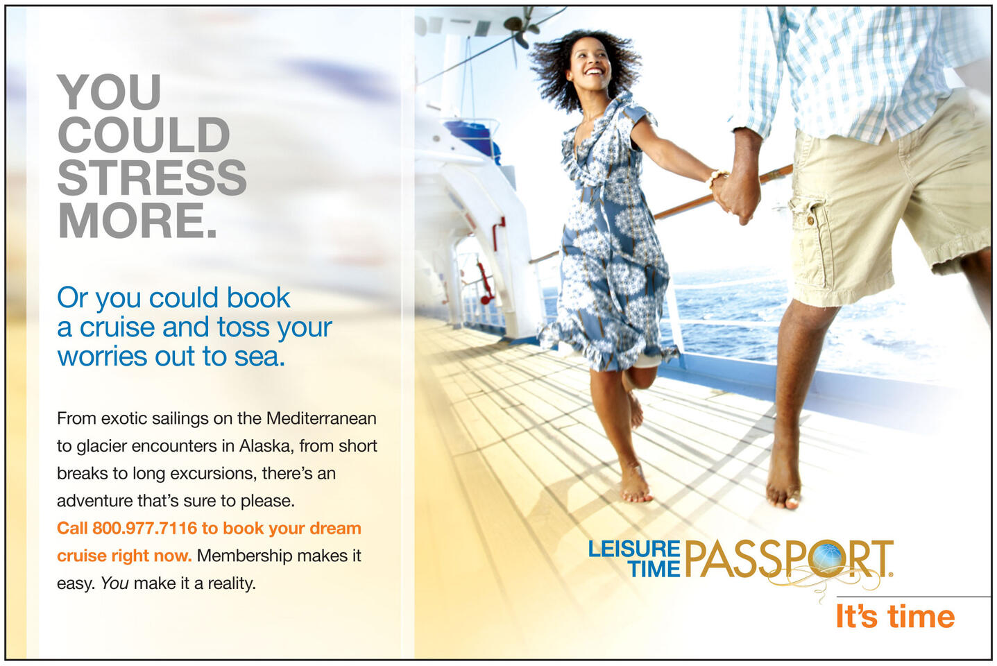 Leisure Time Passport ad campaign Leisure Time Passport ad campaign