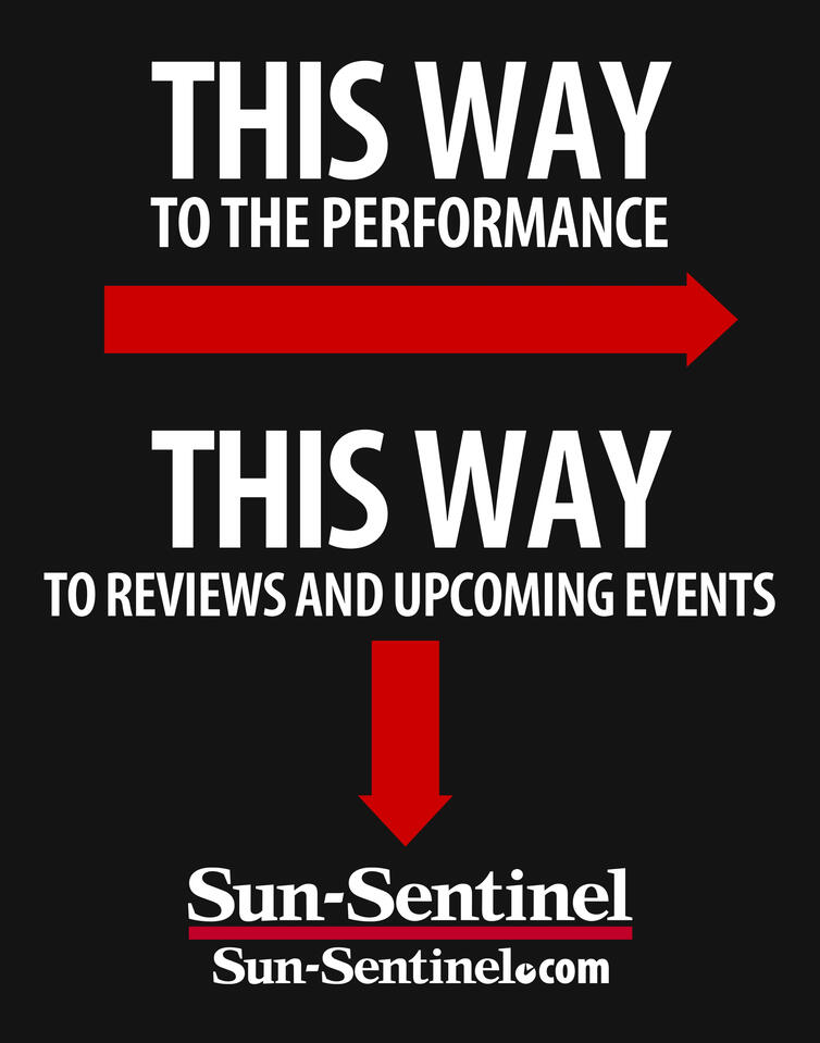 Sun-Sentinel Broward Center for the Performing Arts onsite billboard Sun-Sentinel Broward Center for the Performing Arts onsite billboard